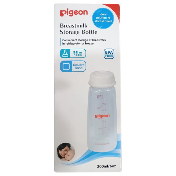Pigeon Breastmilk Storage Bottle, 200 ml