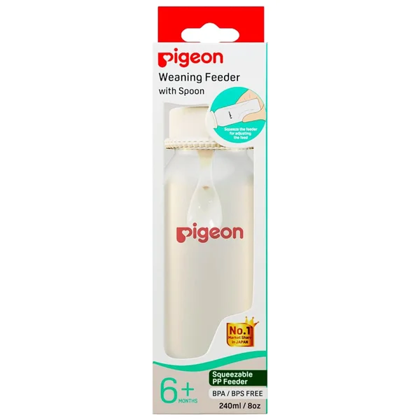 Pigeon Food Feeder With Spoon, 240 ml