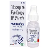 Pilocar 2% Eye Drops 5 ml, Pack of 1 Eye Drops