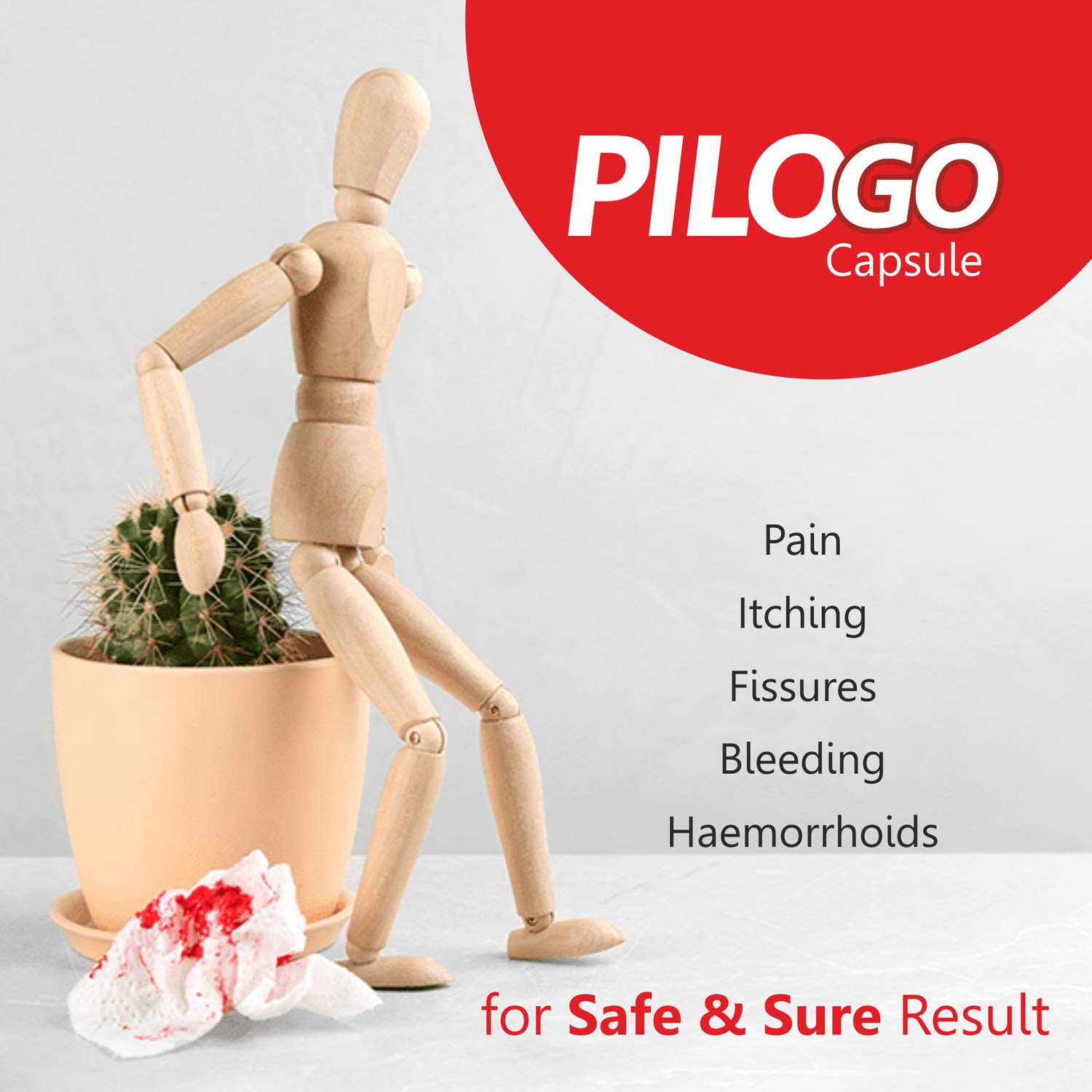 Pilogo, 10 Capsules, Pack of 10 Pilogo, 10 Capsules, Pack of 10