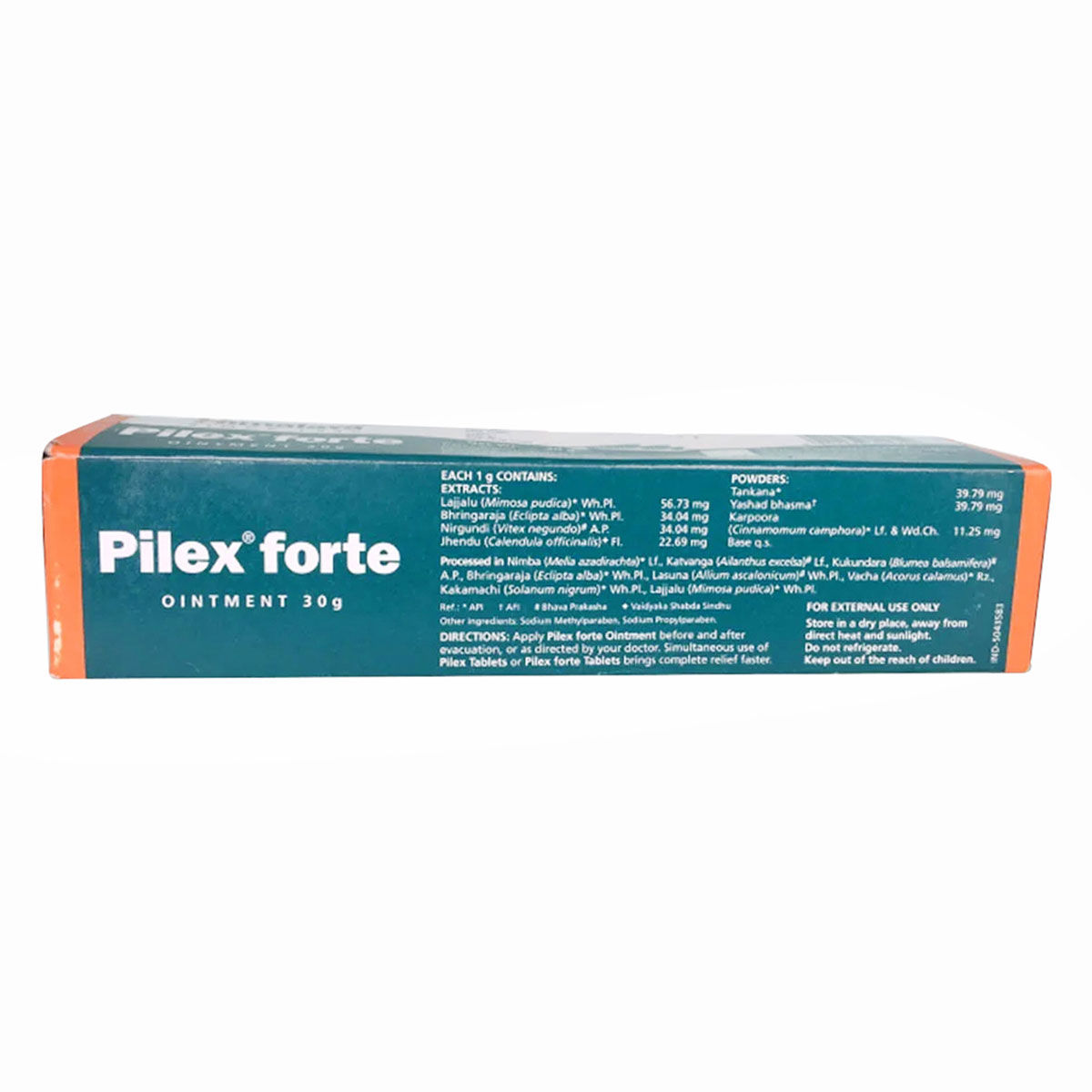 Lot De 10 Pommades Himalaya Pilex Forte 30g - Naturelle, Pour Hémorroïdes Et Fissures, Neuf