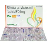 Pinom 20 Tablet 15's, Pack of 15 TABLETS