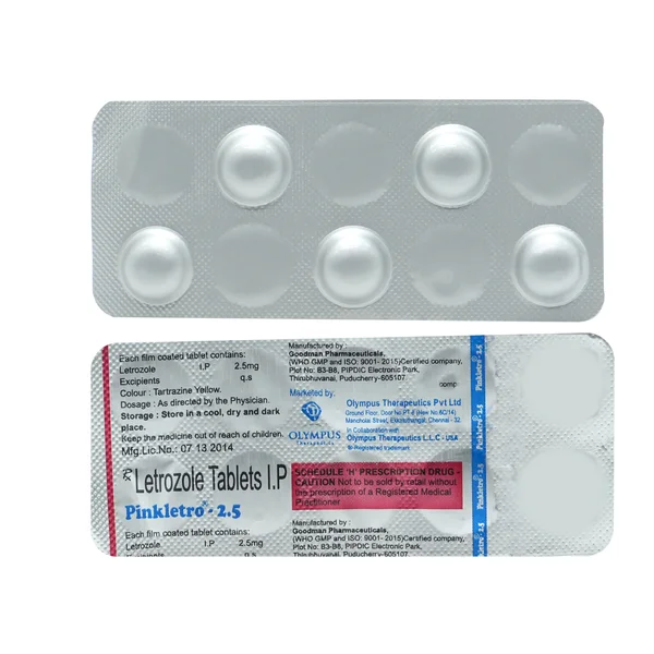 Pinkletro-2.5mg Tablet 5's