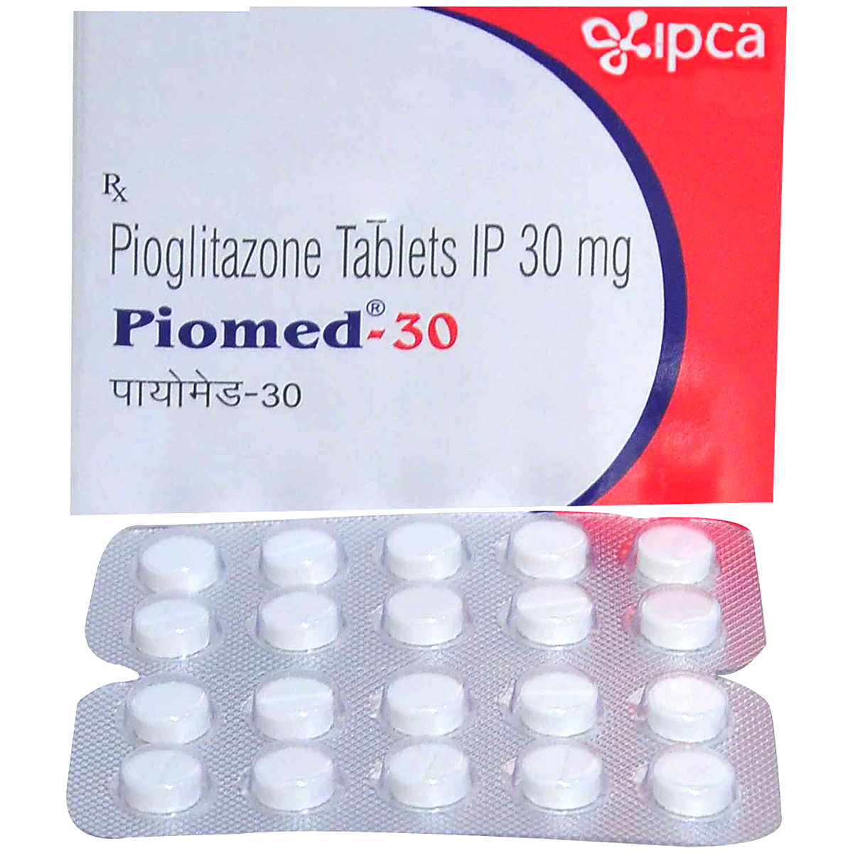 Piomed-30 Tablet 10's, Pack of 10 TABLETS Piomed-30 Tablet 10's, Pack of 10 TABLETS