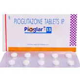 Pioglar-15 Tablet 10's, Pack of 10 TABLETS