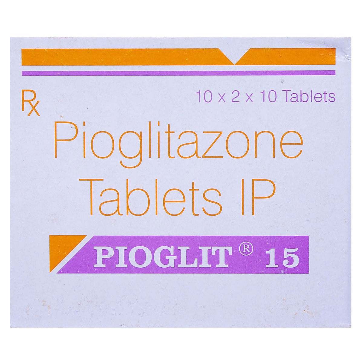 Buy Pioglit 15 Tablet 10's Online