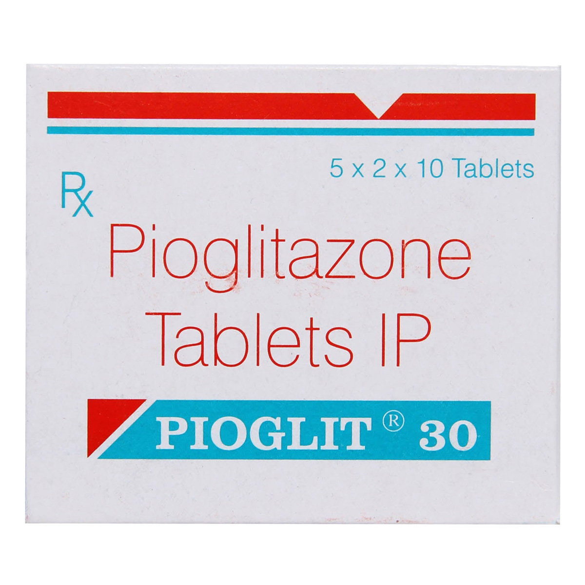 Pioglit 30 Tablet 10's, Pack of 10 TabletS Pioglit 30 Tablet 10's, Pack of 10 TabletS