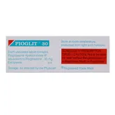 Pioglit 30 Tablet 10's, Pack of 10 TabletS