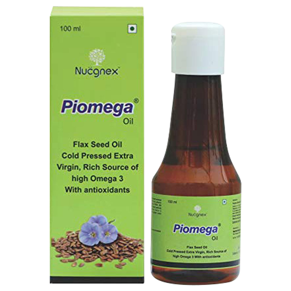 Piomega Oil, 100 ml, Pack of 1 Piomega Oil, 100 ml, Pack of 1