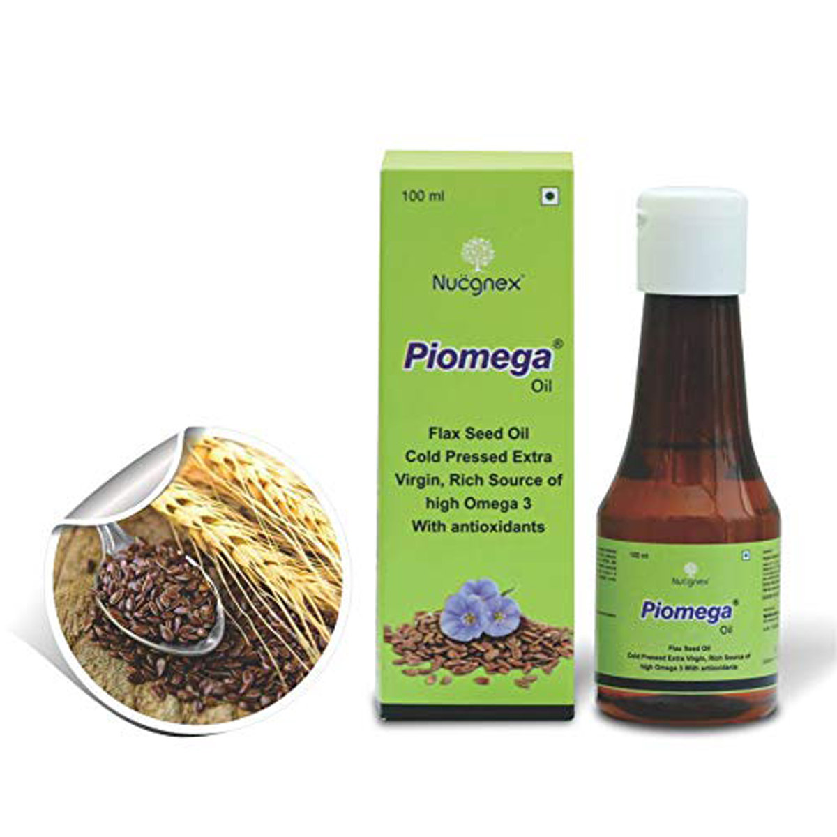 Piomega Oil, 100 ml, Pack of 1 Piomega Oil, 100 ml, Pack of 1