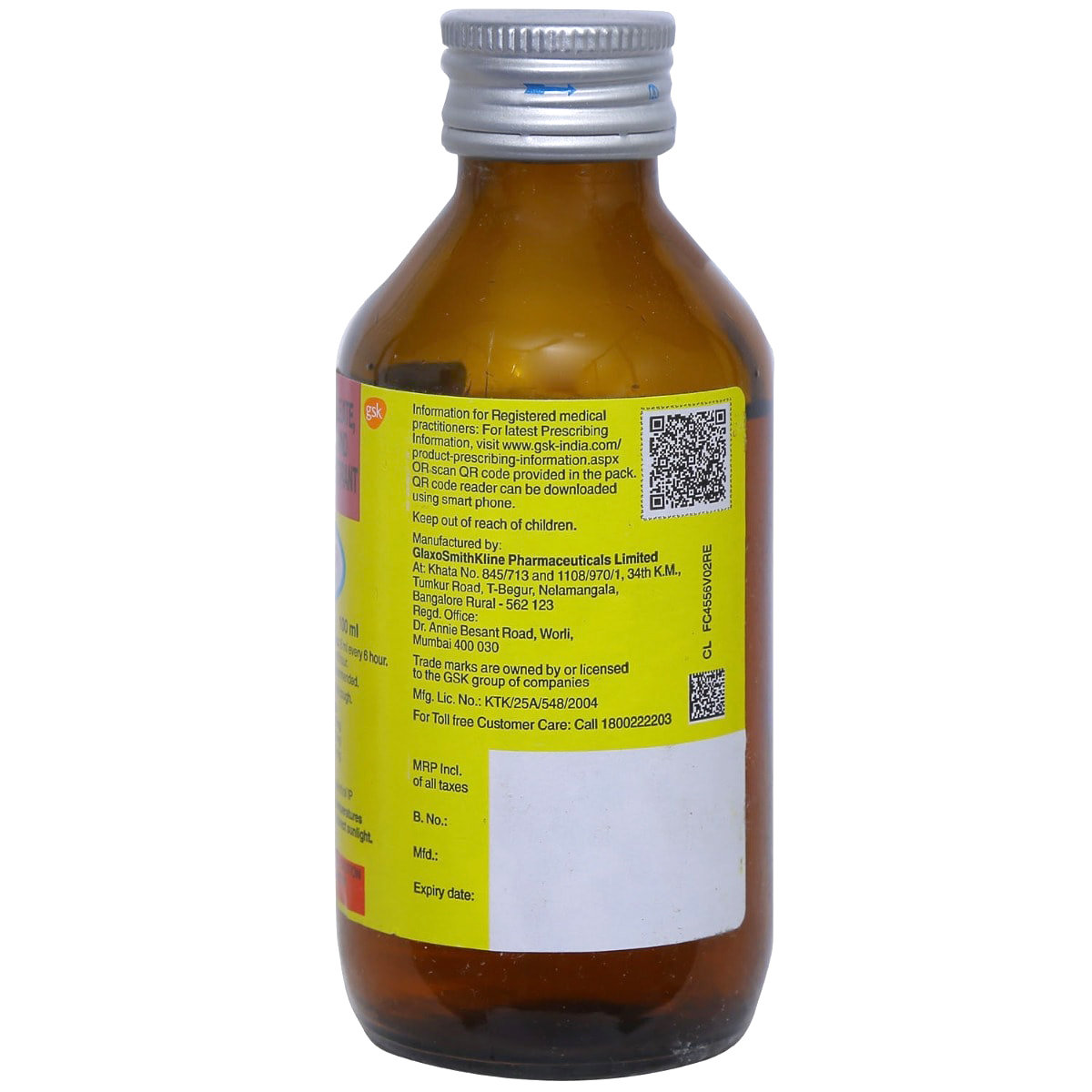 Piriton Expectorant 100 ml, Pack of 1 EXPECTORANT Piriton Expectorant 100 ml, Pack of 1 EXPECTORANT
