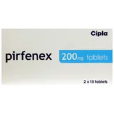 Pirfenex 200 mg Table 15's, Pack of 15 TABLETS