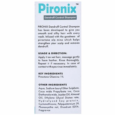 Pironix Shampoo 100 ml, Pack of 1