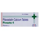 Pivasta 4 Tablet 10's, Pack of 10 TABLETS