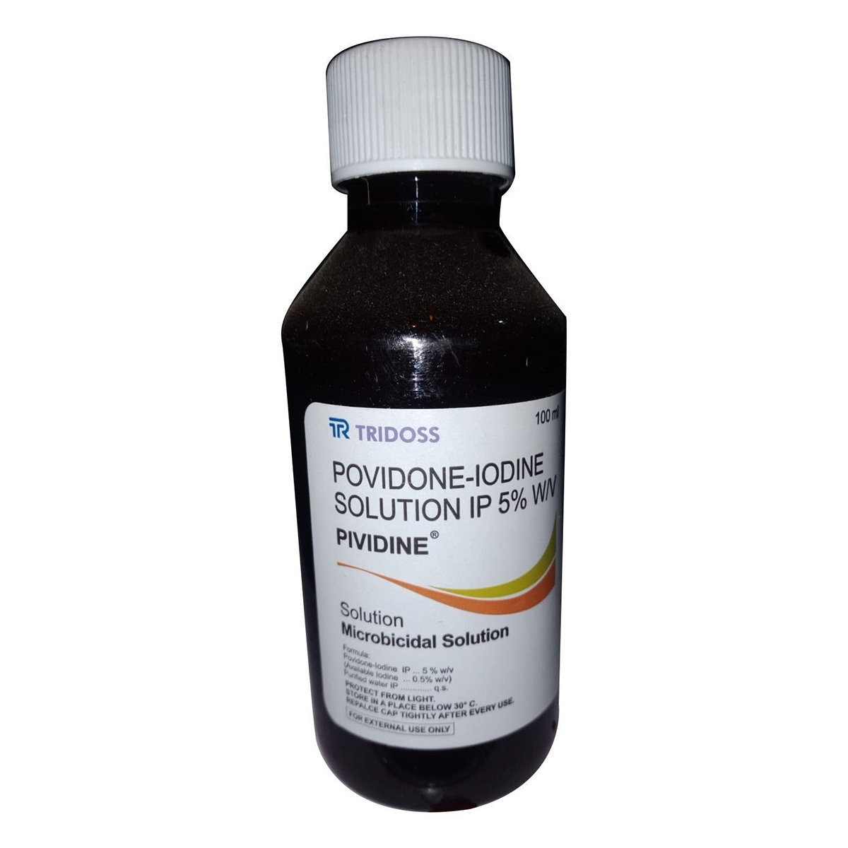 Pividine 5% Solution 100 ml, Pack of 1 SOLUTION Pividine 5% Solution 100 ml, Pack of 1 SOLUTION