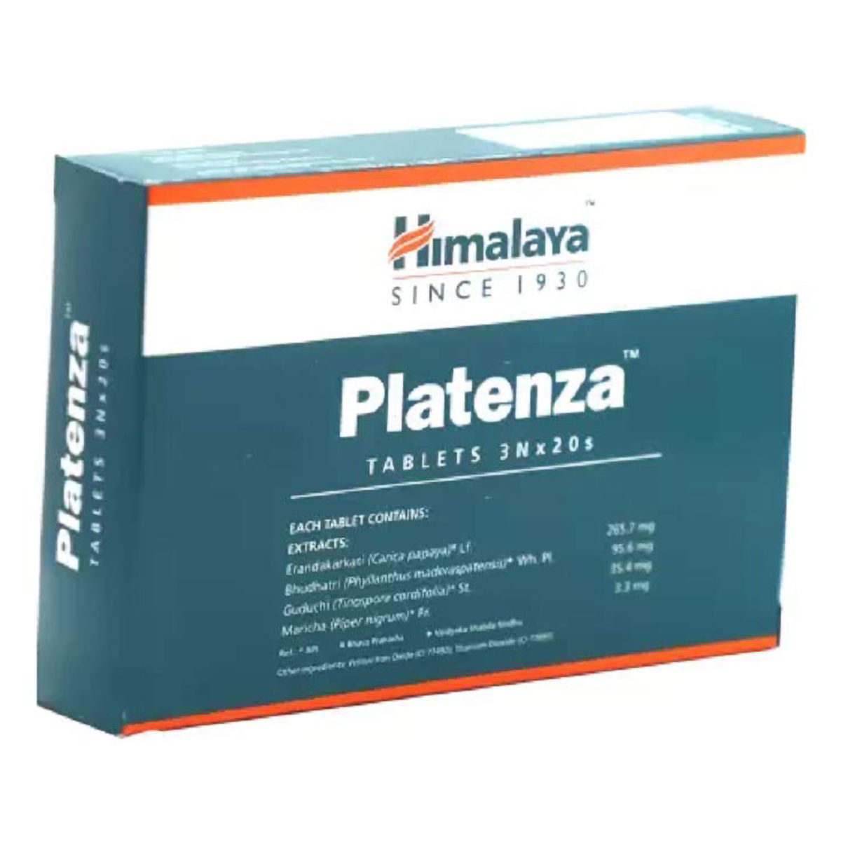 Himalaya Platenza, 20 Tablets Price, Uses, Side Effects, Composition