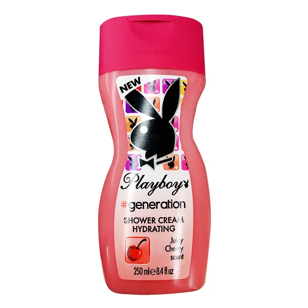 Playboy Generation Hydrating Shower Cream 250 ml | With Juicy Cherry Scent | For Women