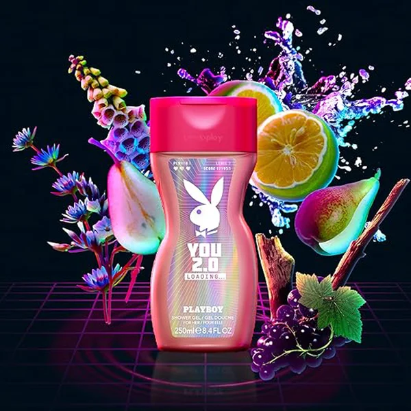 Playboy You 2.0 Loading Shower Gel For Her, 250 ml