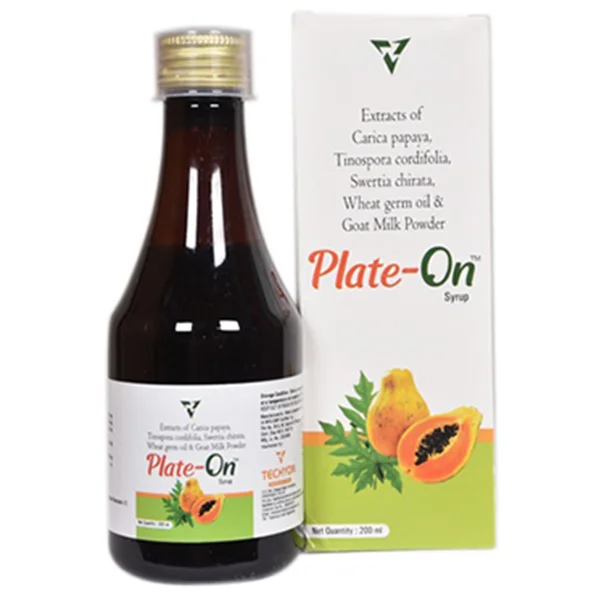 Techyon Plate-On Syrup, 200 ml