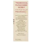 Pneumovax 23 Vaccine 0.5 ml, Pack of 1 INJECTION