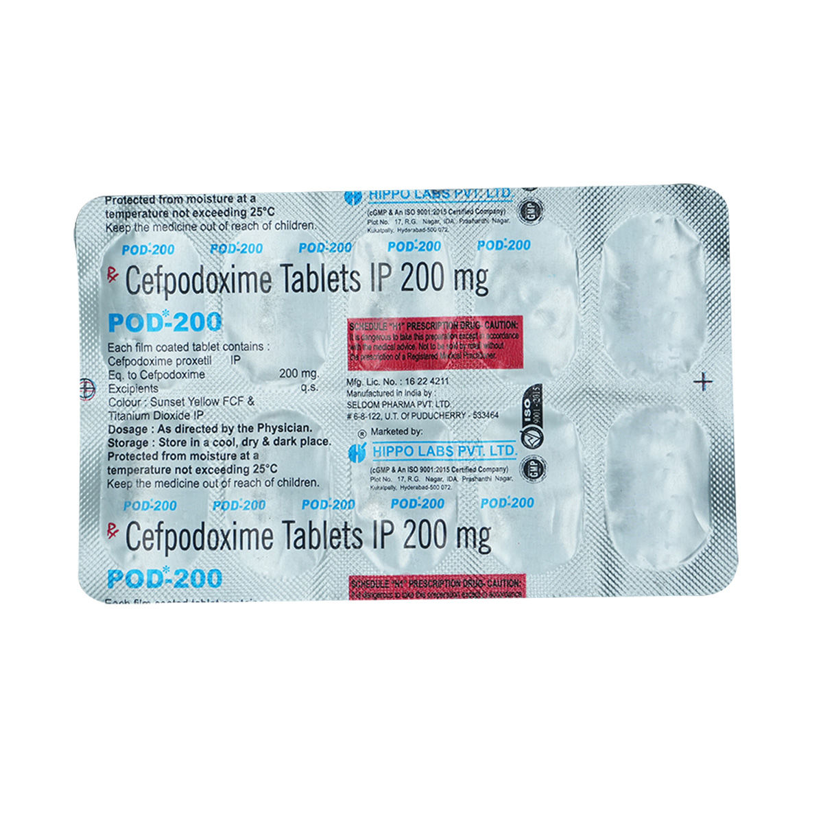 Pod 200 mg Tablet Price, Uses, Side Effects, Composition Apollo Pharmacy