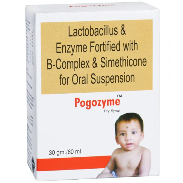 Pogozyme Dry Syrup 60 ml, Pack of 1 SYRUP