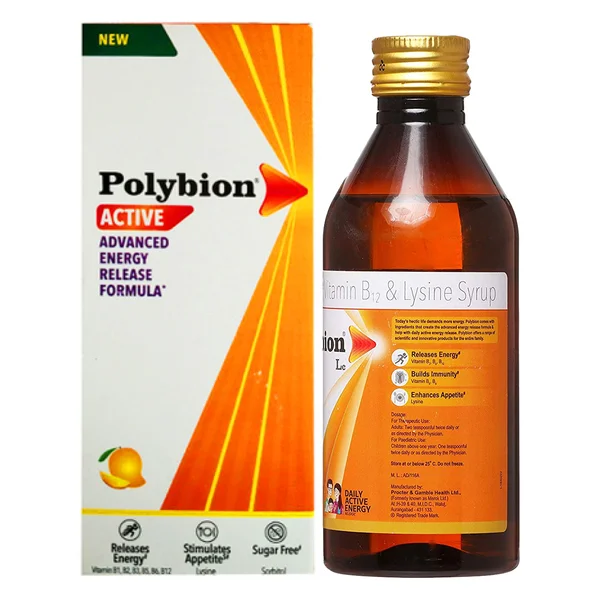Polybion Active Sugar Free New Syrup 250 ml