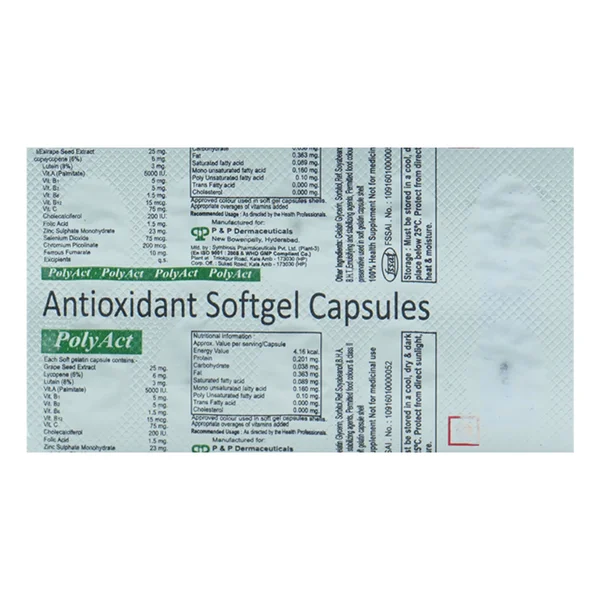 Polyact Softgel Capsule 10's