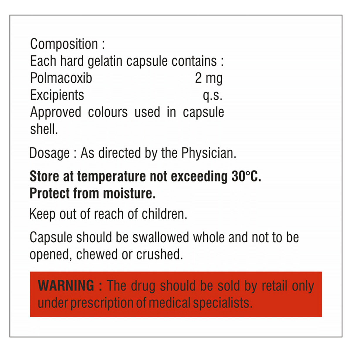 Polvolt Capsule 10's, Pack of 10 CapsuleS Polvolt Capsule 10's, Pack of 10 CapsuleS