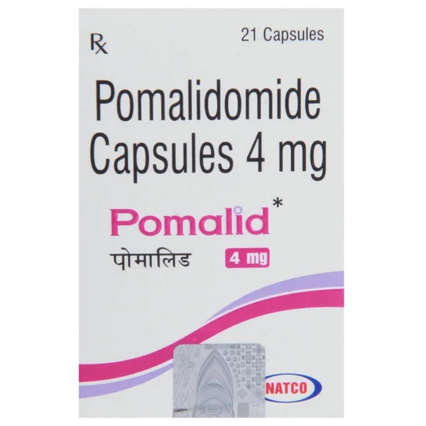 Pomalid 4mg Capsule 21's, Pack of 1 CAPSULE