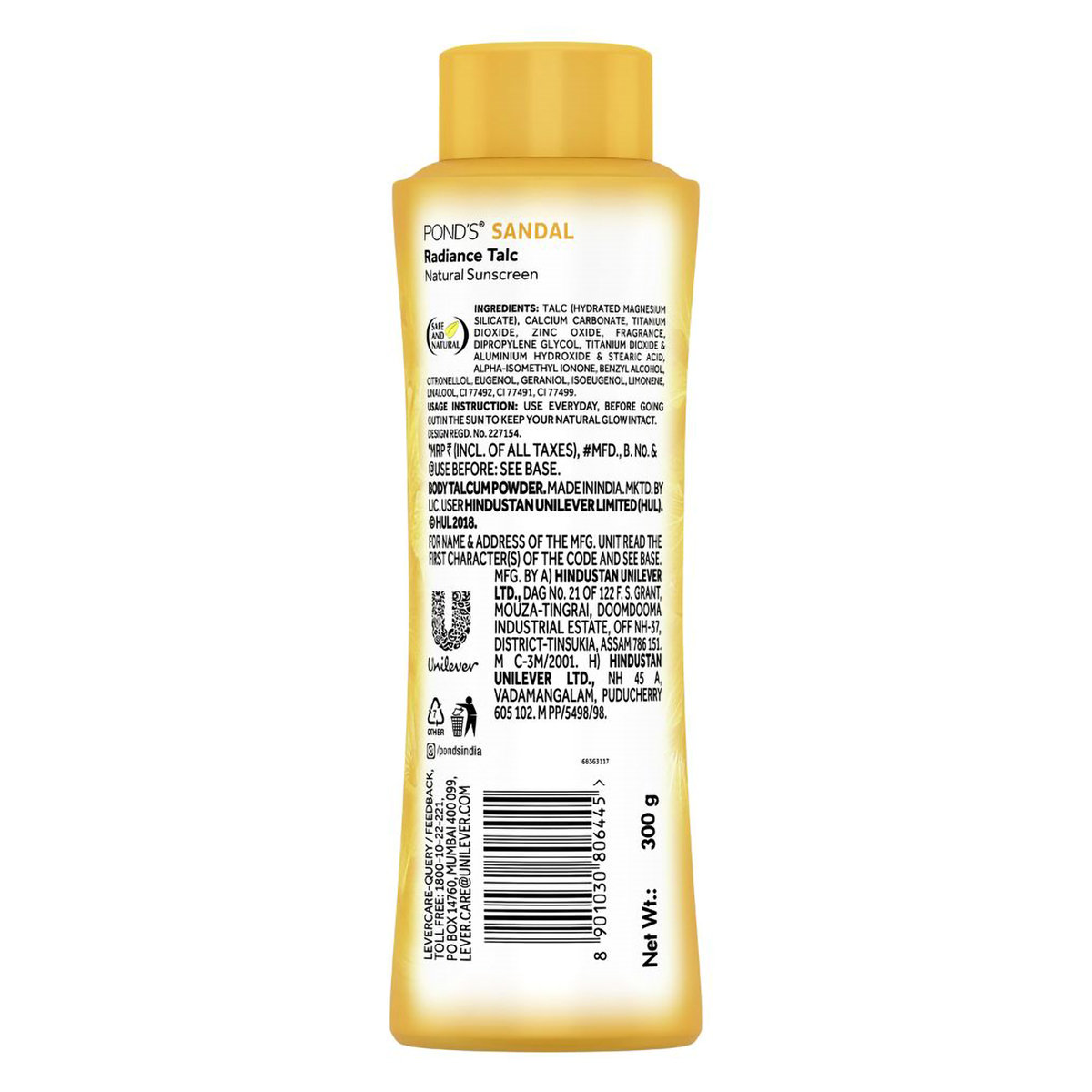 Pond's Sandal Radiance Talc Powder 300 gm | Goodness Of Sandalwood | With Natural Sunscreen | Fight Body Odour | For Fresh & Radiant Skin | Ideal For Both men & Wome, Pack of 1 Pond's Sandal Radiance Talc Powder 300 gm | Goodness Of Sandalwood | With Natural Sunscreen | Fight Body Odour | For Fresh & Radiant Skin | Ideal For Both men & Wome, Pack of 1