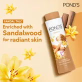 Pond's Sandal Radiance Talc Powder, 50 gm, Pack of 1