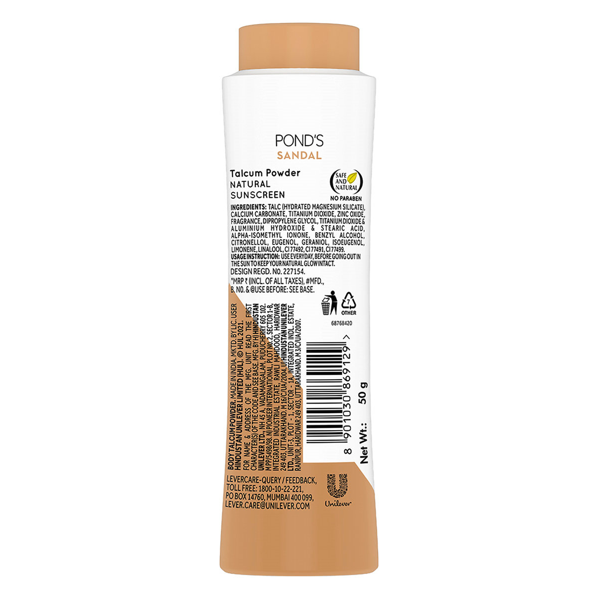 Pond's Sandal Radiance Talc Powder 50 gm | Goodness Of Sandalwood | With Natural Sunscreen | Fight Body Odour | For Fresh & Radiant Skin | Ideal For Both men & Women, Pack of 1 Pond's Sandal Radiance Talc Powder 50 gm | Goodness Of Sandalwood | With Natural Sunscreen | Fight Body Odour | For Fresh & Radiant Skin | Ideal For Both men & Women, Pack of 1
