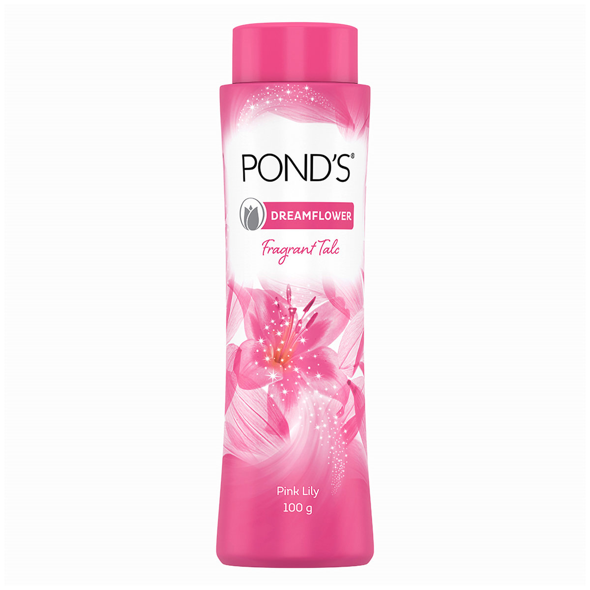Pond's Dreamflower Fragrant Pink Lily Talc Powder 100 gm | Reduce Sweat | Controls Body Odour With Pink Lily Fragrance, Pack of 1 Pond's Dreamflower Fragrant Pink Lily Talc Powder 100 gm | Reduce Sweat | Controls Body Odour With Pink Lily Fragrance, Pack of 1