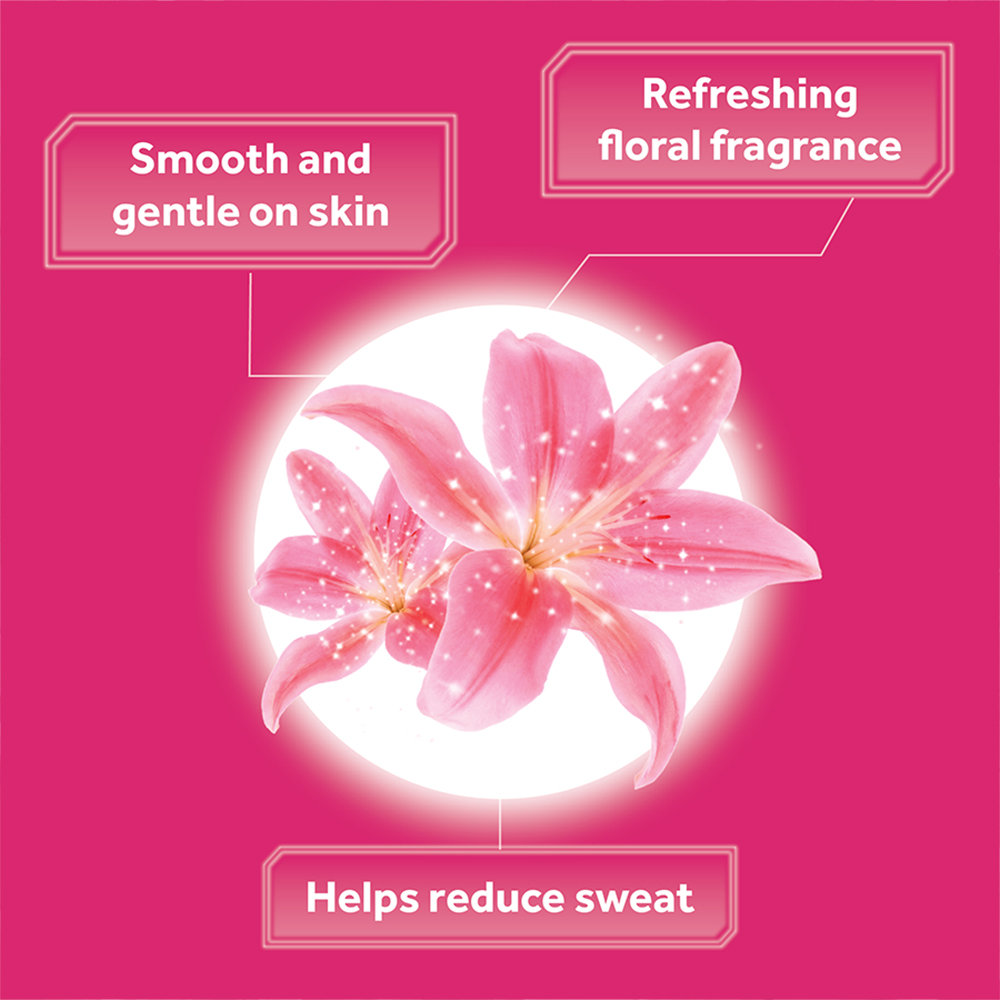 Pond's Dreamflower Fragrant Pink Lily Talc Powder 100 gm | Reduce Sweat | Controls Body Odour With Pink Lily Fragrance, Pack of 1 Pond's Dreamflower Fragrant Pink Lily Talc Powder 100 gm | Reduce Sweat | Controls Body Odour With Pink Lily Fragrance, Pack of 1