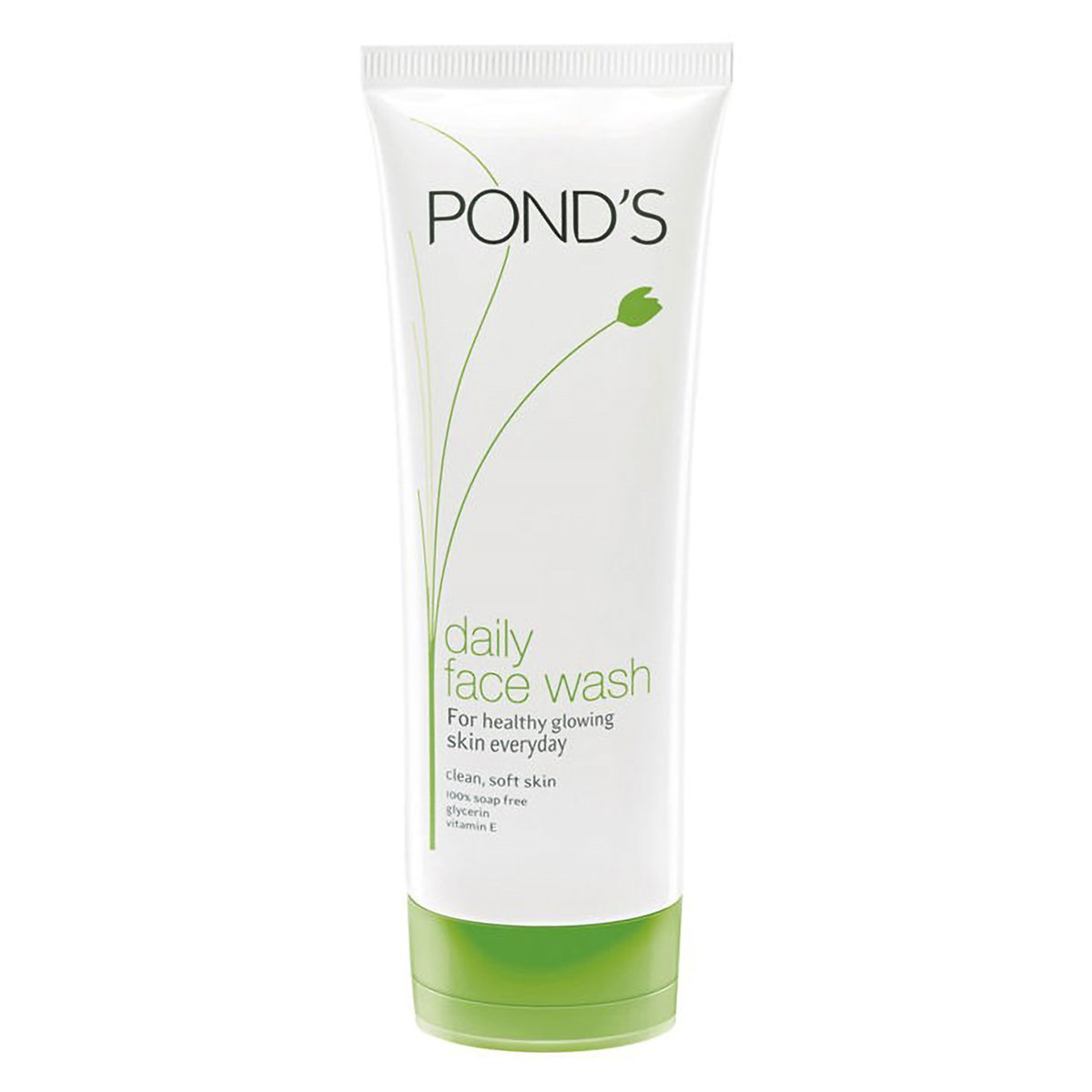 Pond's Daily Face Wash 100 gm | Glycerine & Vitamin E | Deep Cleanses | For Clear, Soft & Glowing Skin | Soap Free, Pack of 1 Pond's Daily Face Wash 100 gm | Glycerine & Vitamin E | Deep Cleanses | For Clear, Soft & Glowing Skin | Soap Free, Pack of 1