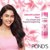 Pond's Dreamflower Fragrant Pink Lily Talc Powder, 400 gm, Pack of 1