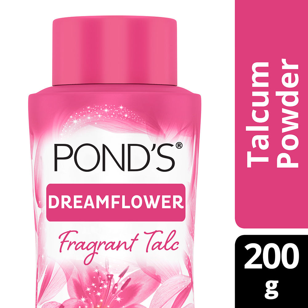 Pond's Dreamflower Fragrant Pink Lily Talc Powder 200 gm Reduce Sweat  Controls Body Odour With Pink Lily Fragrance