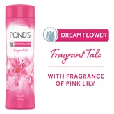 Pond's Dreamflower Fragrant Pink Lily Talc Powder, 200 gm, Pack of 1