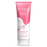 Pond's Bright Beauty Spot-less Glow Face Wash with Vitamin B3, 50 gm, Pack of 1