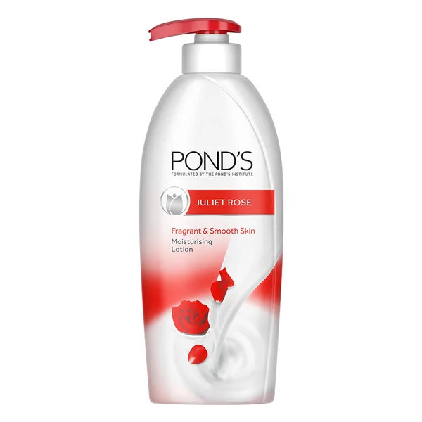 Pond's Juliet Rose Body Lotion 275 ml | 3X Intense Nourishment | For Soft &amp; Glowing Skin With Long Lasting Frangrance, Pack of 1