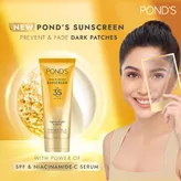Pond's Serum Boost SPF 35 PA++++ Lightweight Sunscreen cream, 50 gm, Pack of 1