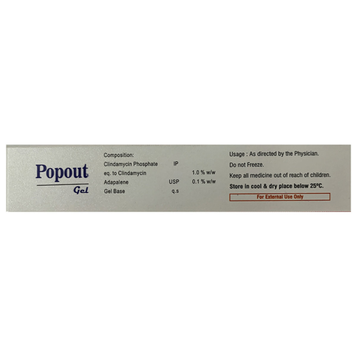 Popout Gel 15 gm, Pack of 1 GEL Popout Gel 15 gm, Pack of 1 GEL