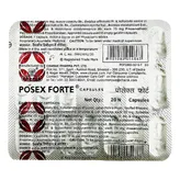 Posex Forte Capsules, Pack of 20