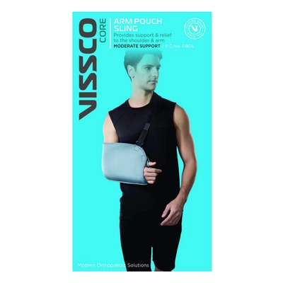 Vissco Arm Pouch Sling L, 1 Count, Pack of 1