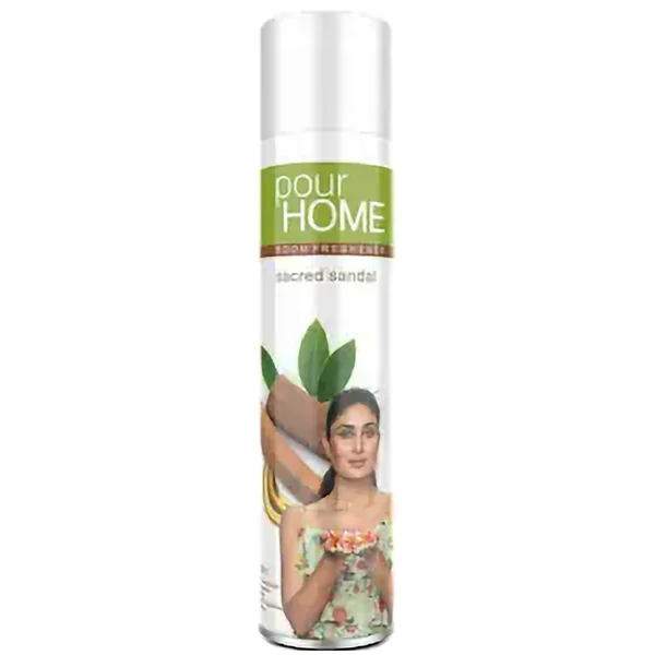 POUR HOME Sacred Sandal Room Air Freshener Spray, 220 ml