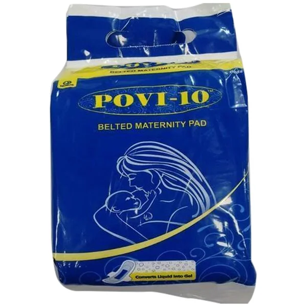 Povi-10 Belted Maternity Pad, 1 Count
