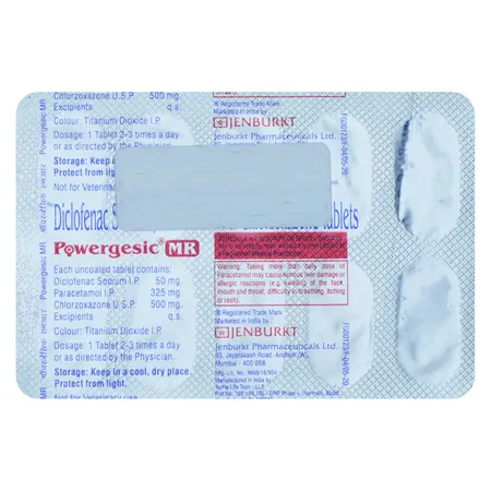 Powergesic MR Tablet 10's