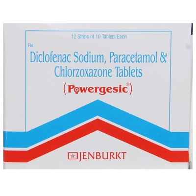 Powergesic Tablet 10's, Pack of 10 TABLETS