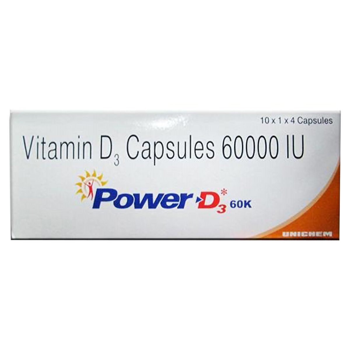 Power D3 60K Capsule 4's, Pack of 4 Power D3 60K Capsule 4's, Pack of 4